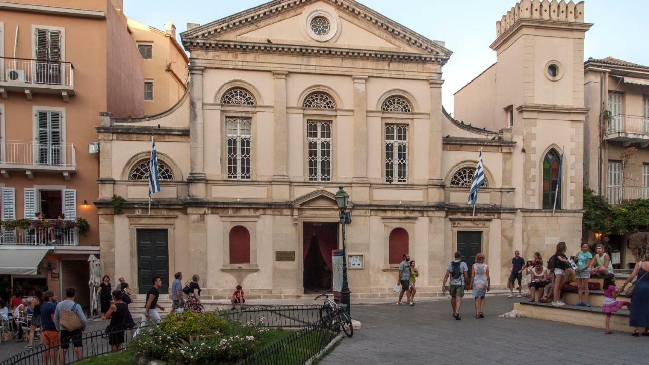 Ideally Situated Corfu Old Town Apartment Exteriör bild