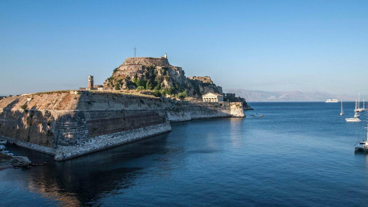 Ideally Situated Corfu Old Town Apartment Exteriör bild